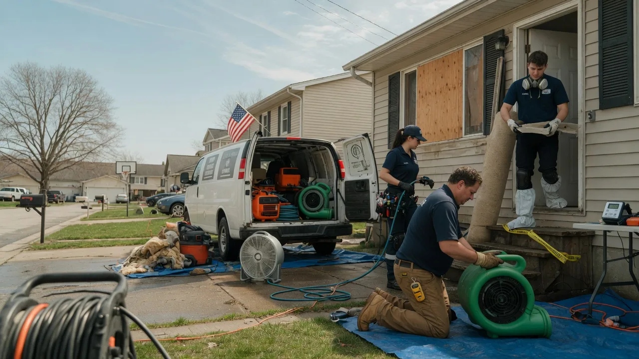 Water Damage Restoration in Oakfield, WI near me